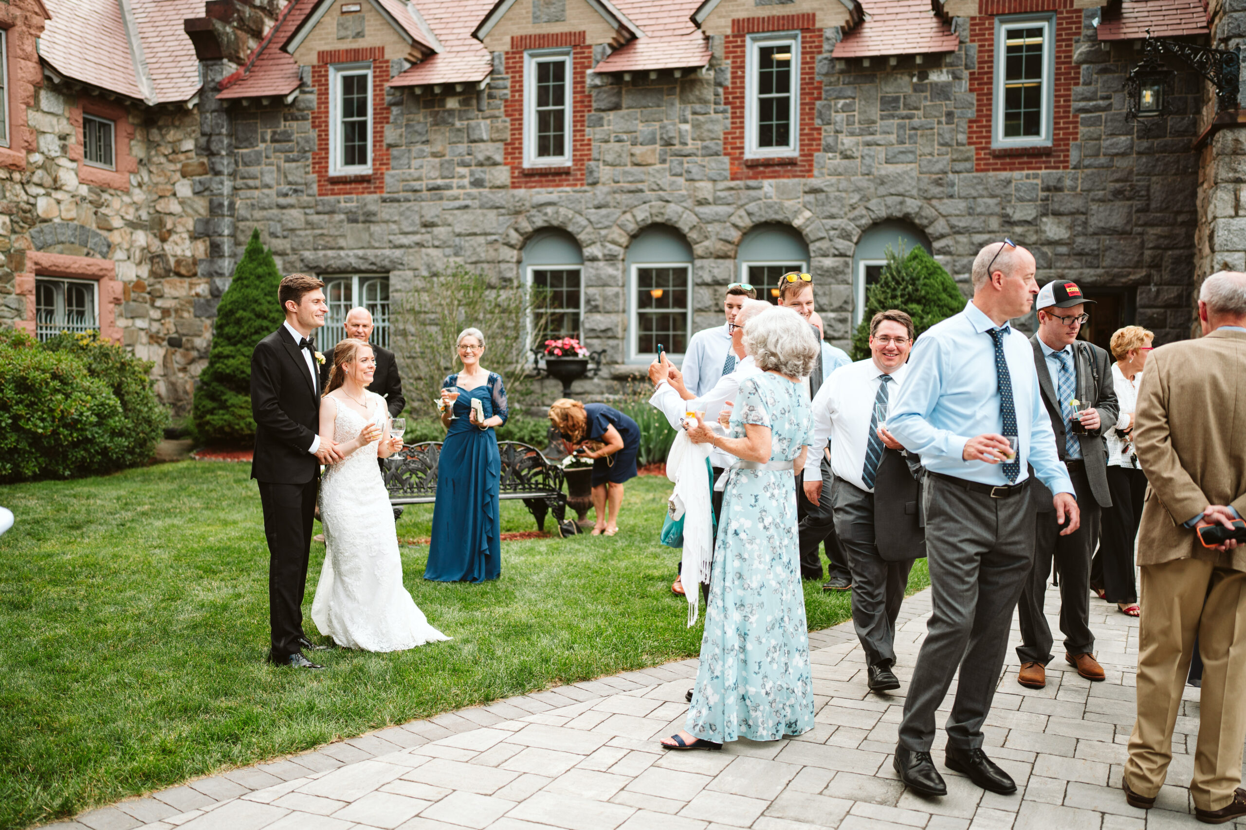 Searles castle wedding New England