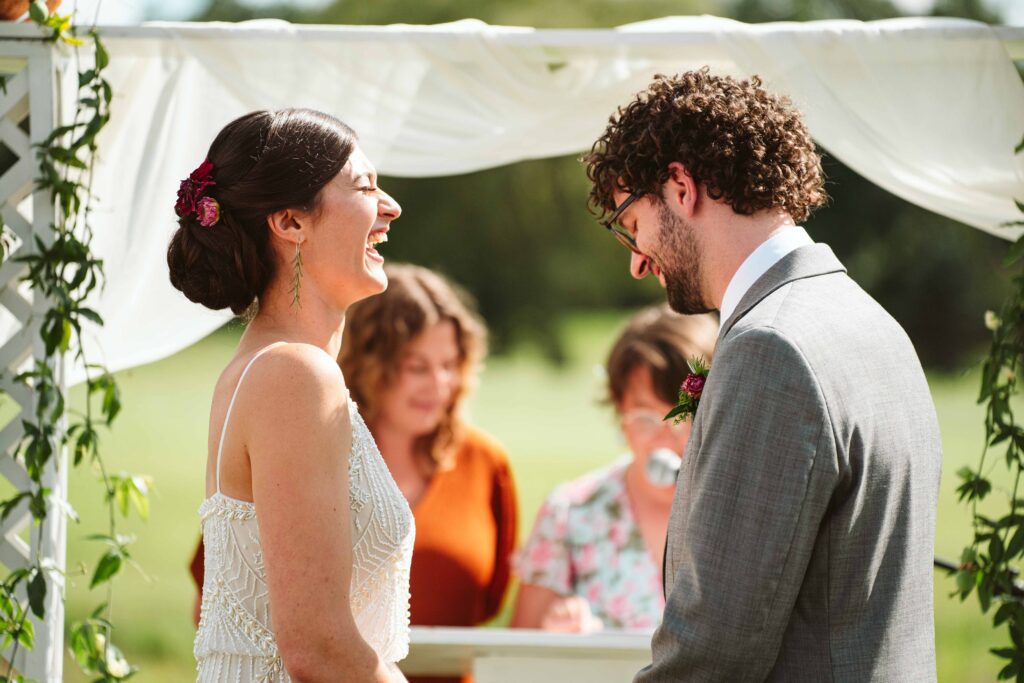 NH New England Rockingham Country Club wedding summer seacoast photographer  New Hampshire  emotion laugh ceremony