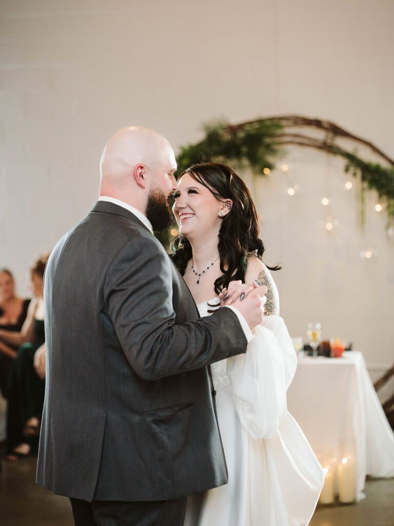 First Dance Venues at the Factory Wedding Photographer New Hampshire Photographer