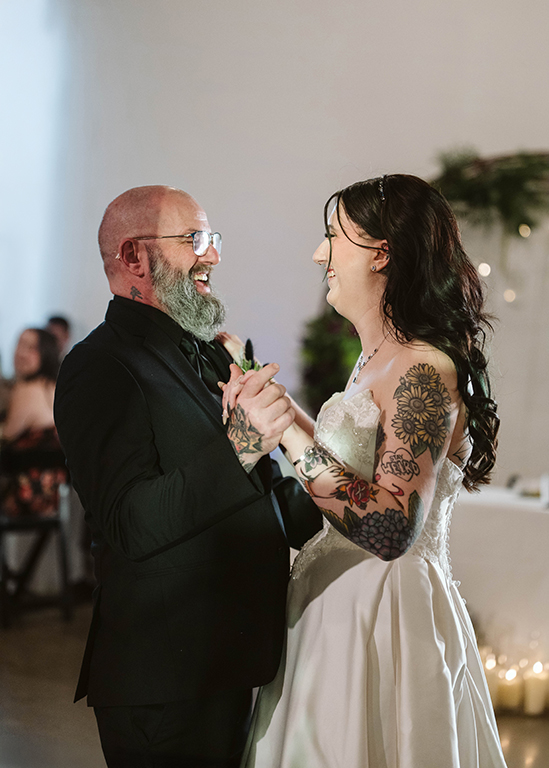 First Dance with Dad Venues at the Factory Wedding Photographer