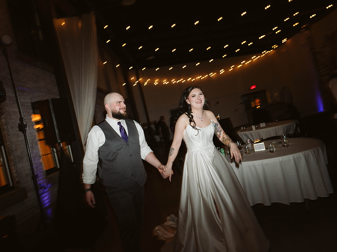 Bride and Groom dancing Venues at the Factory Wedding Photographer