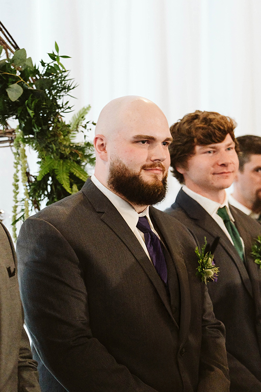First Look Ceremony Venues at the Factory Wedding Photographer